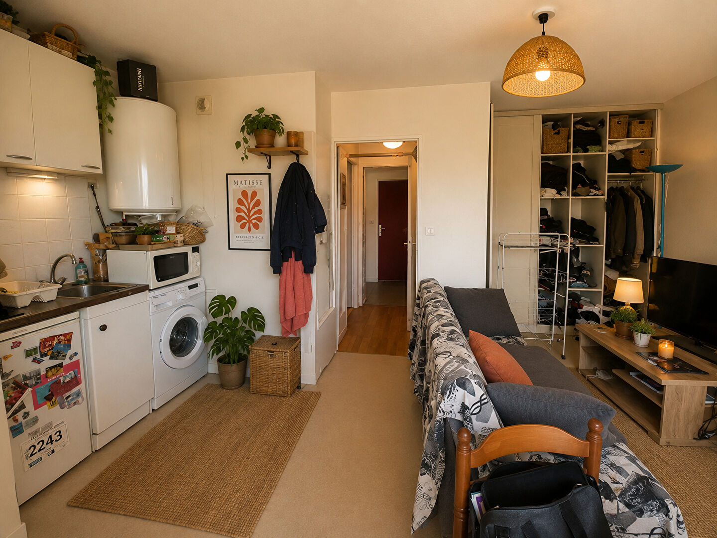 Appartement NANTES (44300) 1 pi&egrave;ce 31.00 m&sup2;