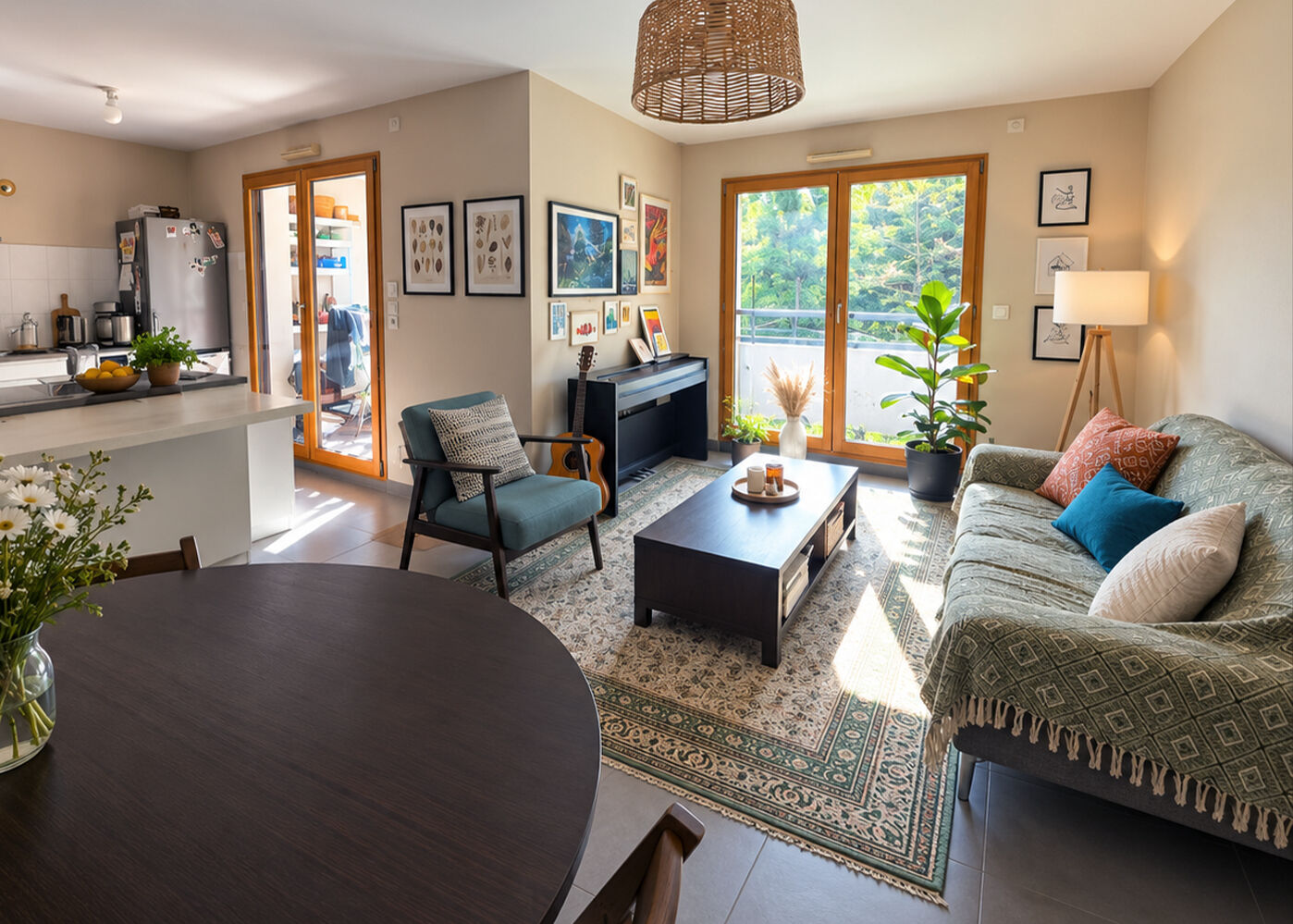 Appartement NANTES (44100) 3 pi&egrave;ces 62.00 m&sup2;