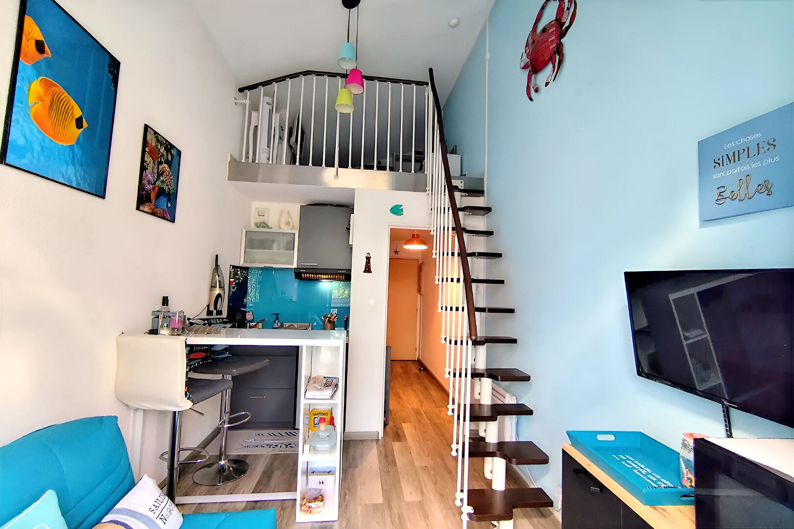 Appartement LES SABLES D OLONNE (85100) 2 pi&egrave;ces 26.00 m&sup2;