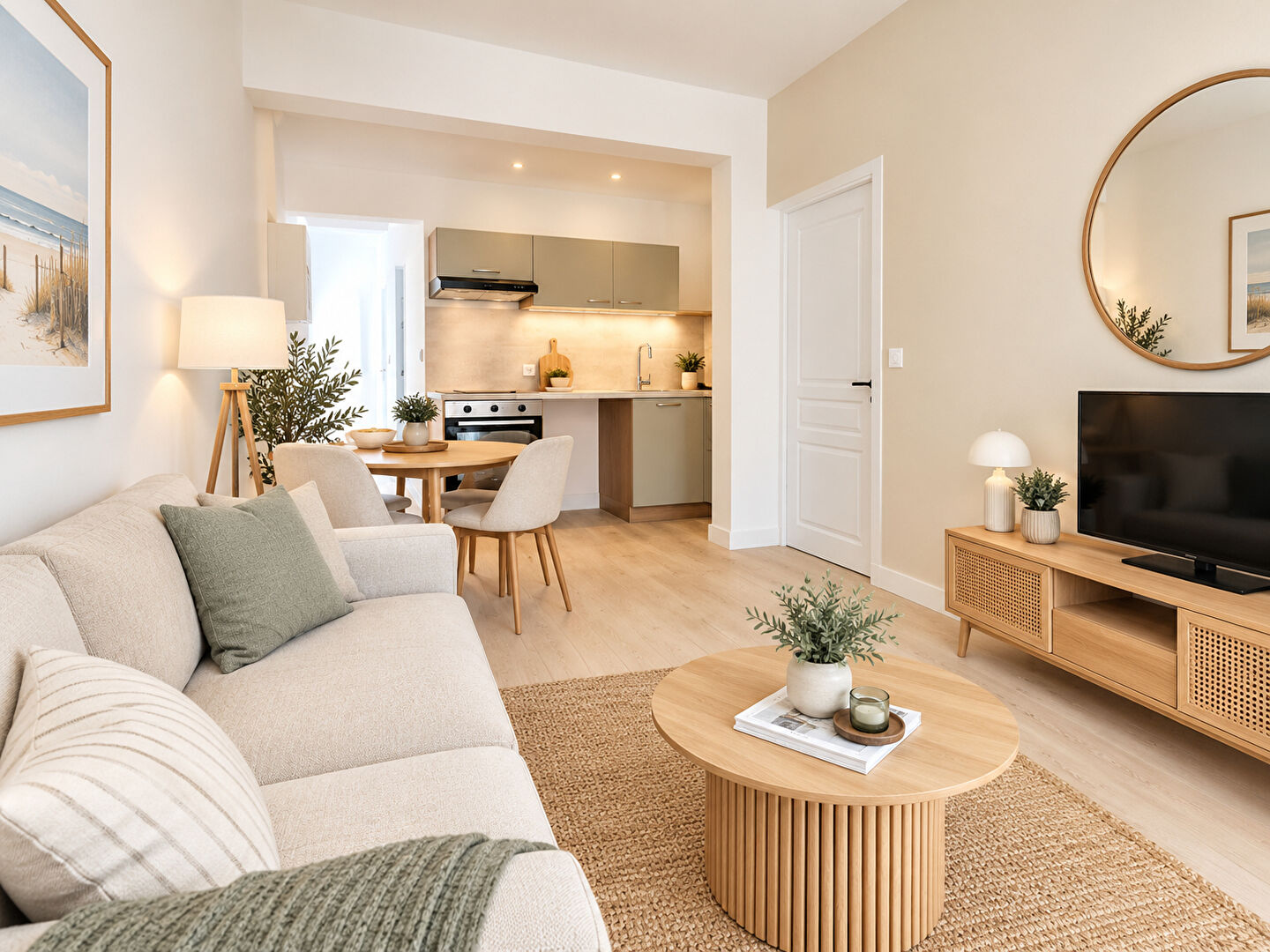 Appartement LES SABLES D OLONNE (85100) 3 pi&egrave;ces 50.80 m&sup2;