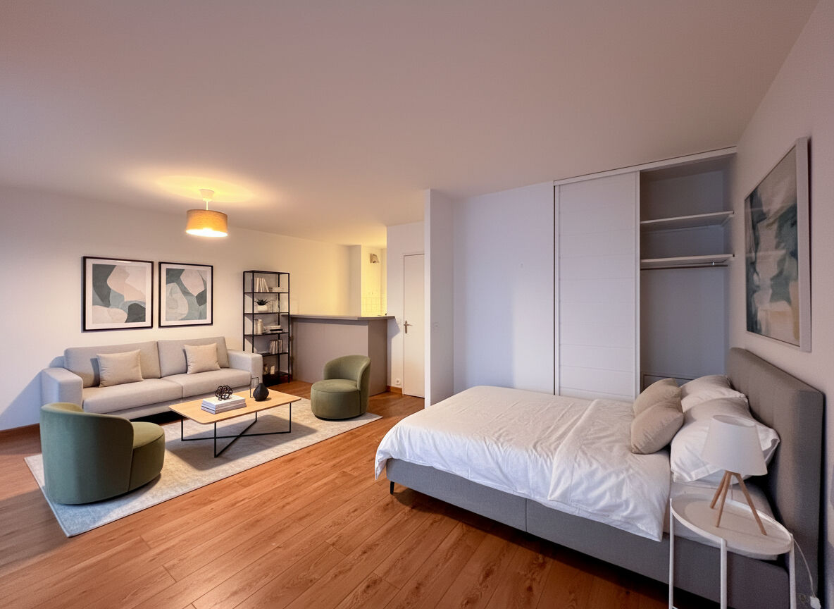 Appartement LEVALLOIS PERRET (92300) 1 pi&egrave;ce 31.70 m&sup2;