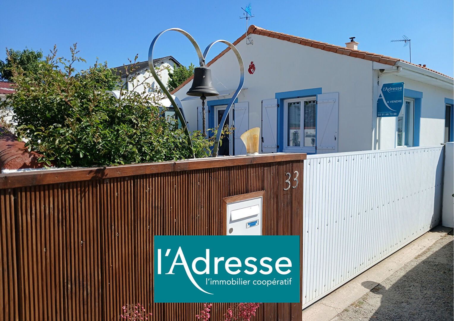 Maison BEAUVOIR SUR MER (85230) 4 pi&egrave;ces 98.00 m&sup2;