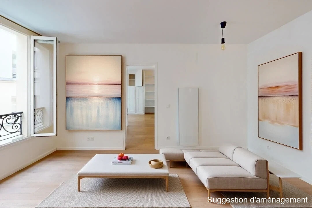 Appartement PARIS (75011) 2 pi&egrave;ces 53.67 m&sup2;