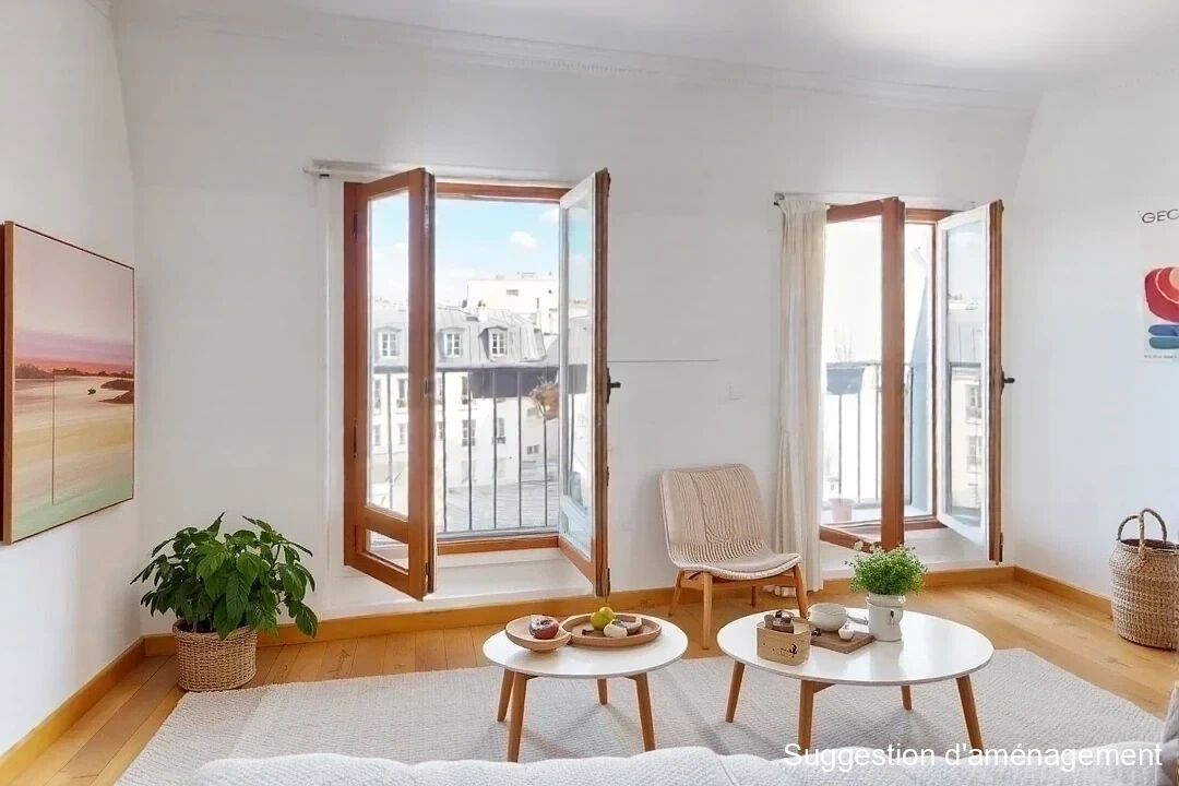 Appartement PARIS (75010) 2 pi&egrave;ces 36.50 m&sup2;