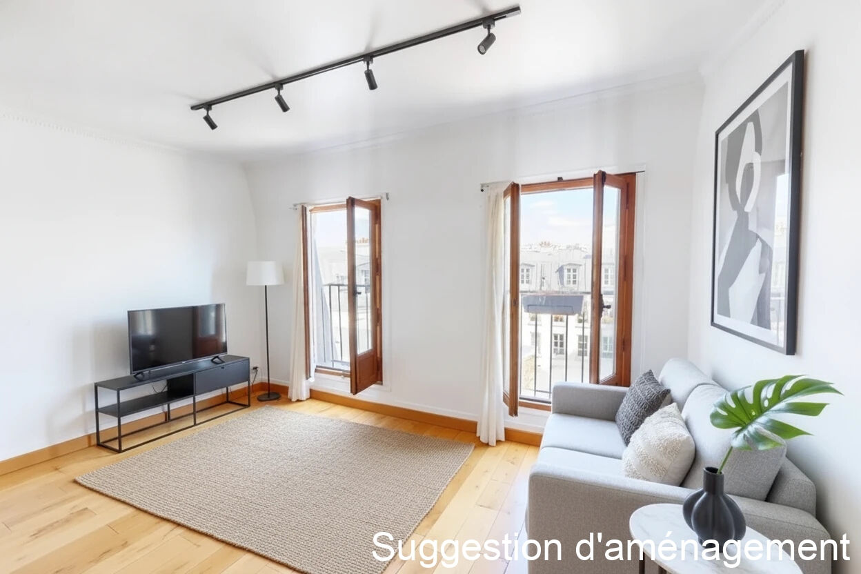 Appartement PARIS (75010) 2 pi&egrave;ces 36.75 m&sup2;