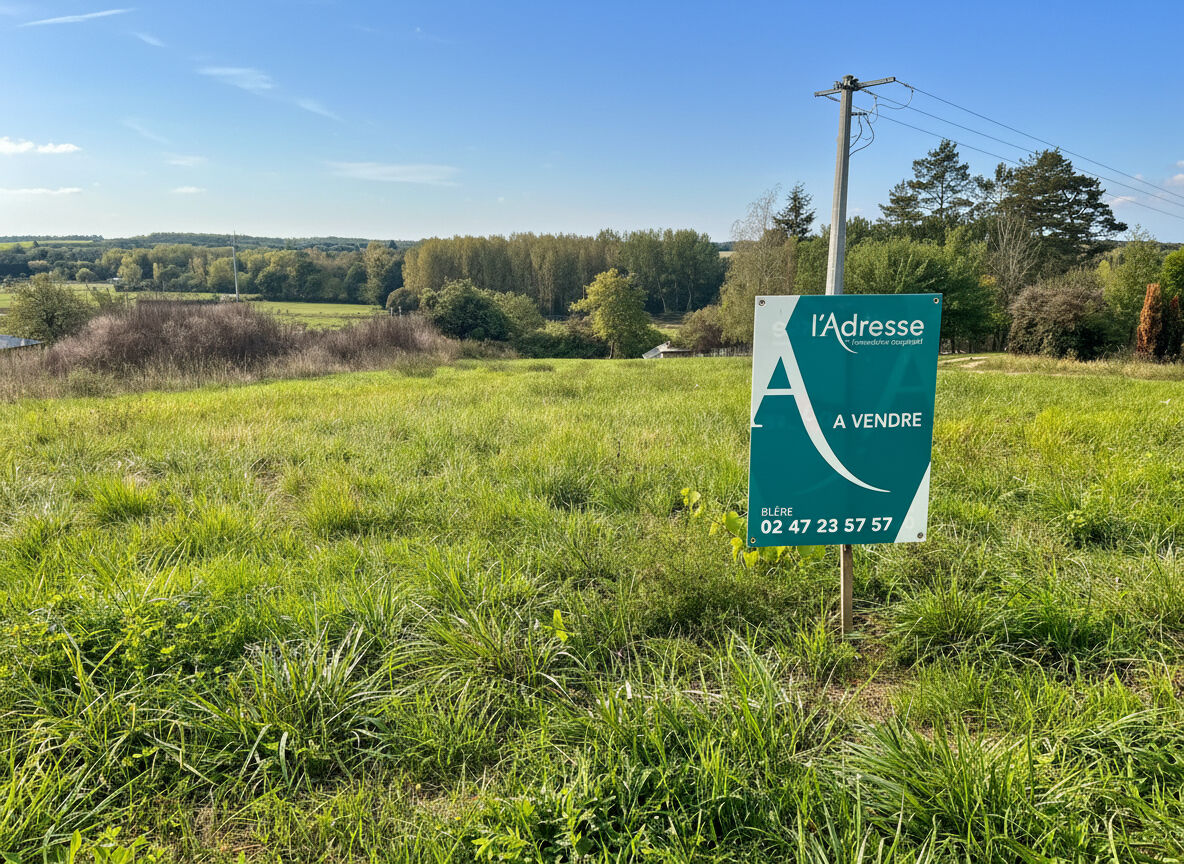 Terrain CIVRAY DE TOURAINE (37150) 1660.00 m&sup2;