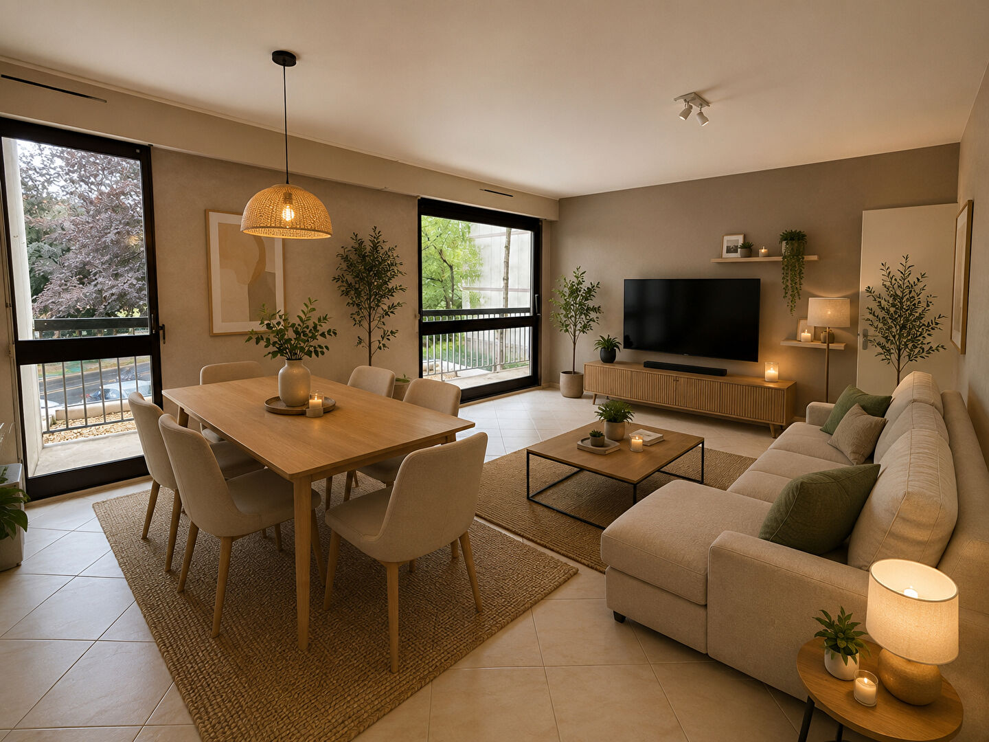 Appartement TORCY (77200) 2 pi&egrave;ces 53.50 m&sup2;
