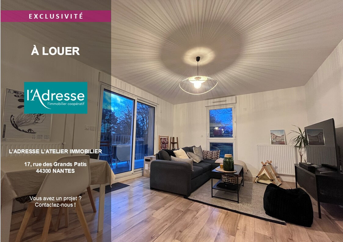 Appartement NANTES (44300) 3 pi&egrave;ces 62.09 m&sup2;