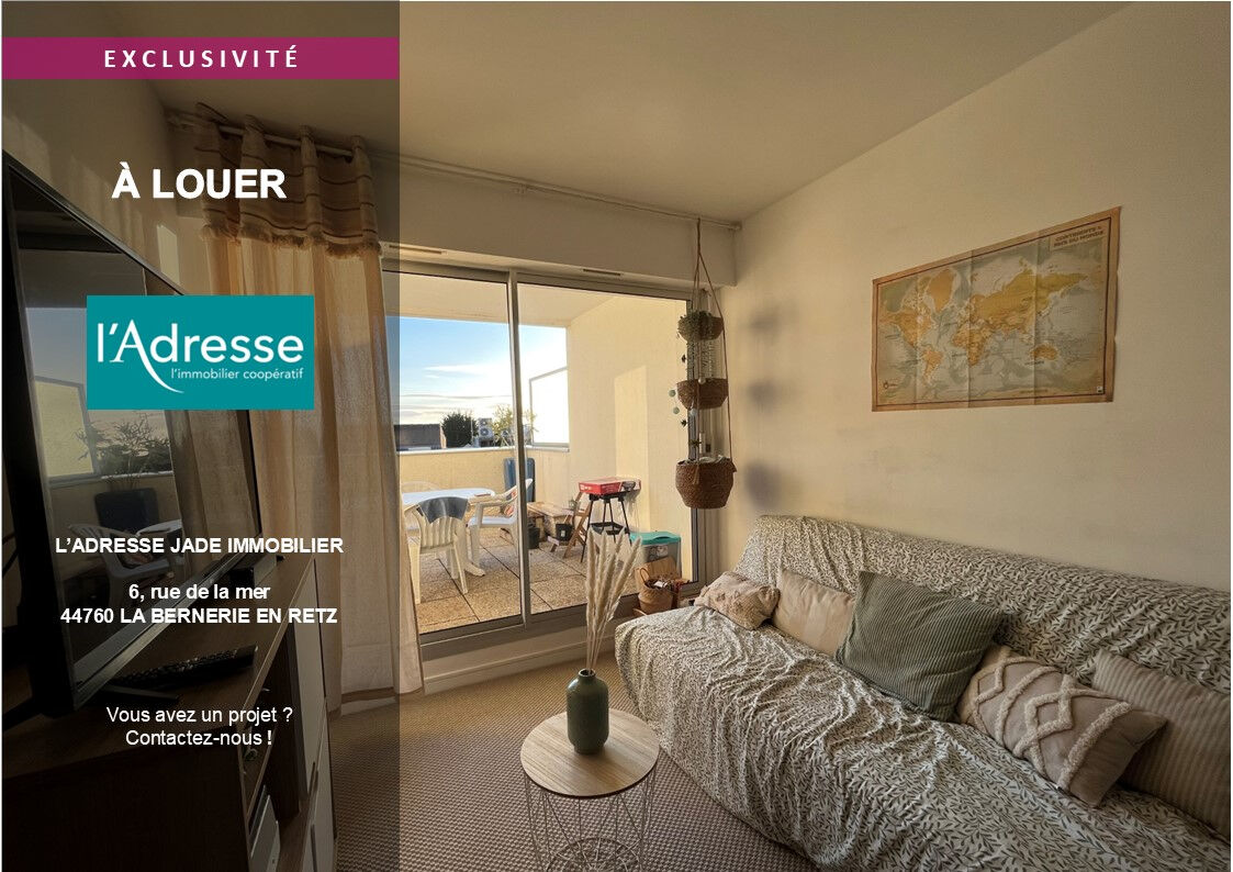 Appartement LA BERNERIE EN RETZ (44760) 2 pi&egrave;ces 33.40 m&sup2;