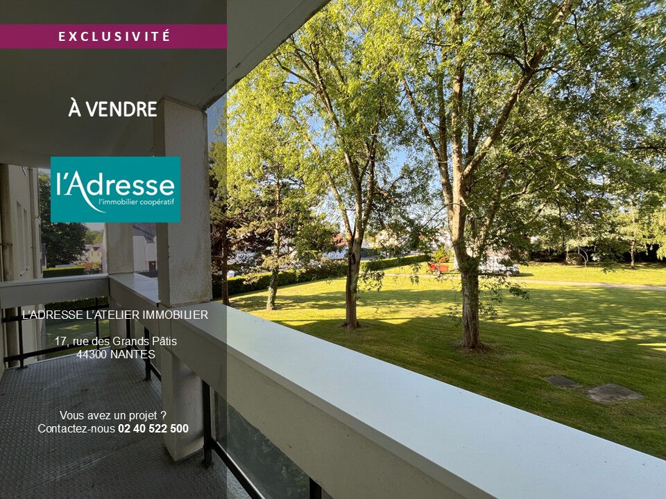 Appartement NANTES (44300) 3 pi&egrave;ces 67.00 m&sup2;