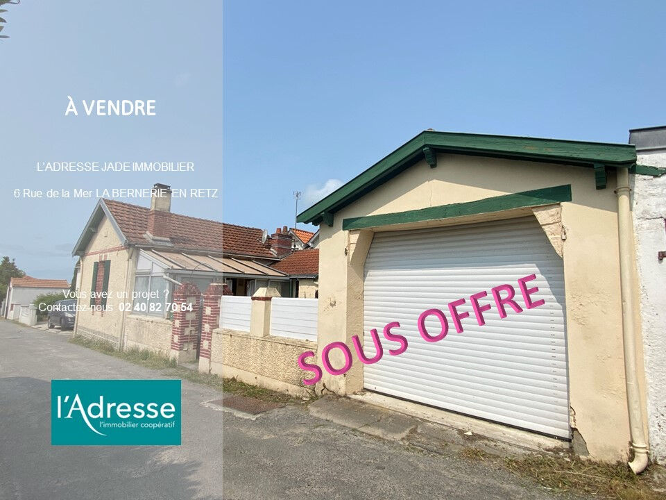 Maison LA BERNERIE EN RETZ (44760) 2 pièces 54.00 m²