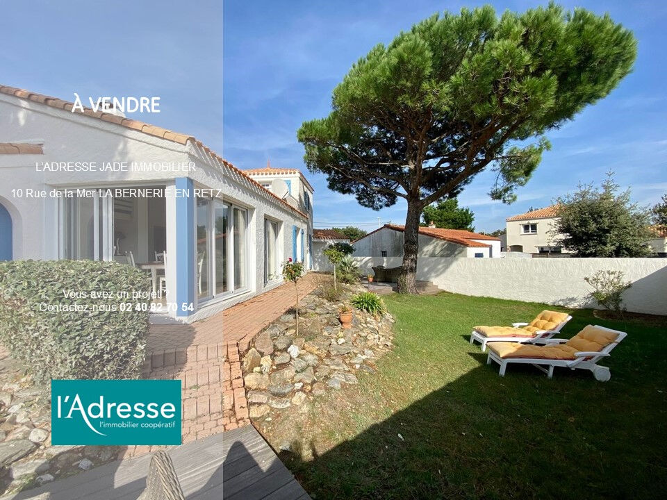 Maison LES MOUTIERS EN RETZ (44760) 6 pièces 108.00 m²