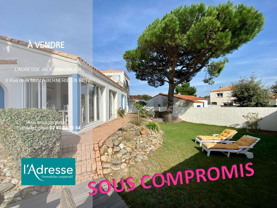 Maison LES MOUTIERS EN RETZ (44760) 6 pi&egrave;ces 108.00 m&sup2;