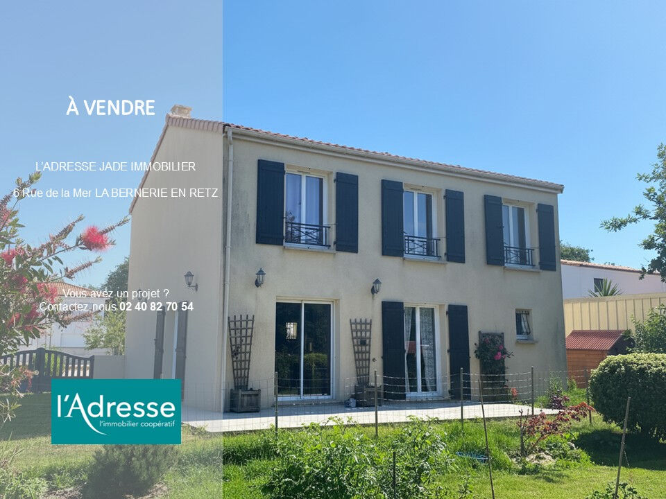 Maison LA BERNERIE EN RETZ (44760) 6 pi&egrave;ces 142.77 m&sup2;