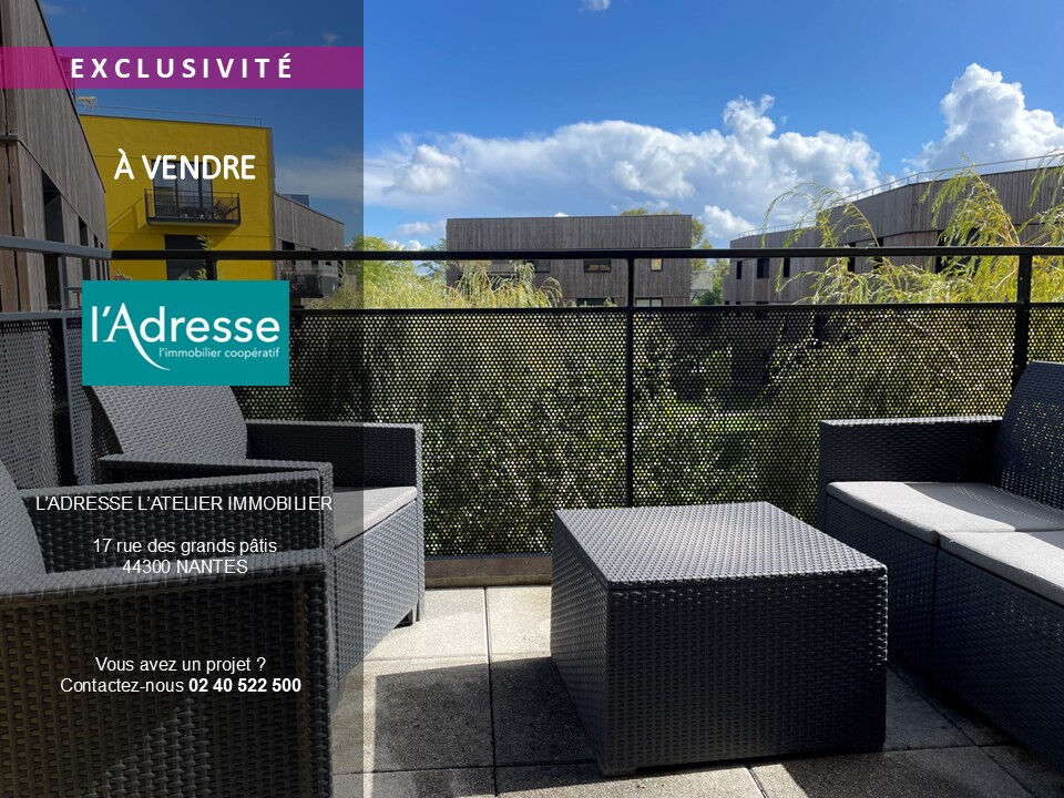 Appartement NANTES (44300) 3 pièces 64.00 m²