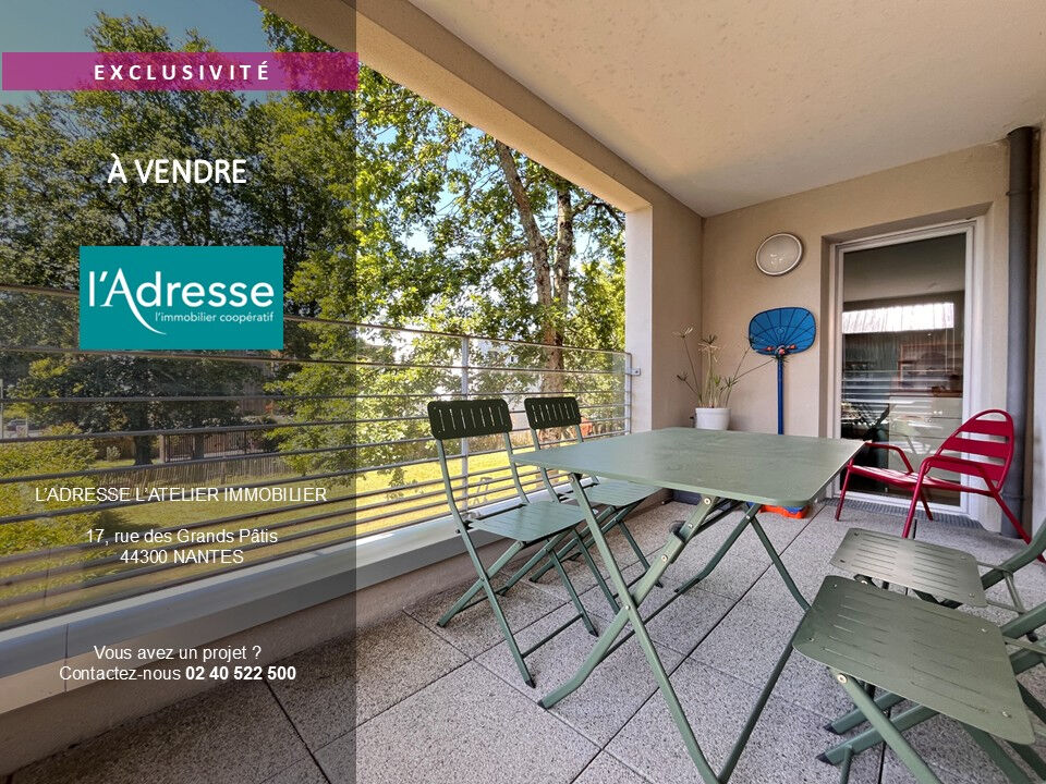 Appartement NANTES (44300) 3 pi&egrave;ces 69.00 m&sup2;