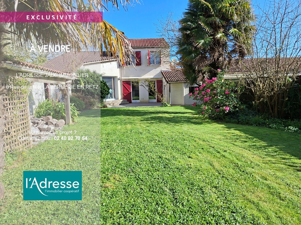 Maison LA BERNERIE EN RETZ (44760) 6 pi&egrave;ces 145.00 m&sup2;