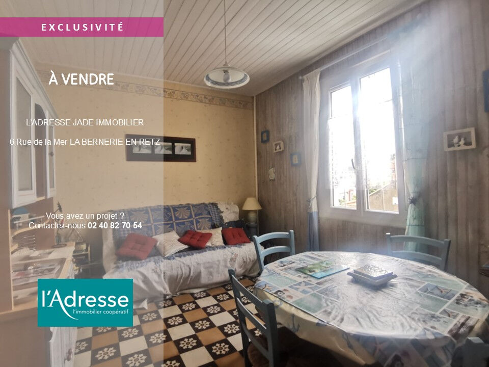 Appartement LES MOUTIERS EN RETZ (44760) 2 pièces 31.00 m²