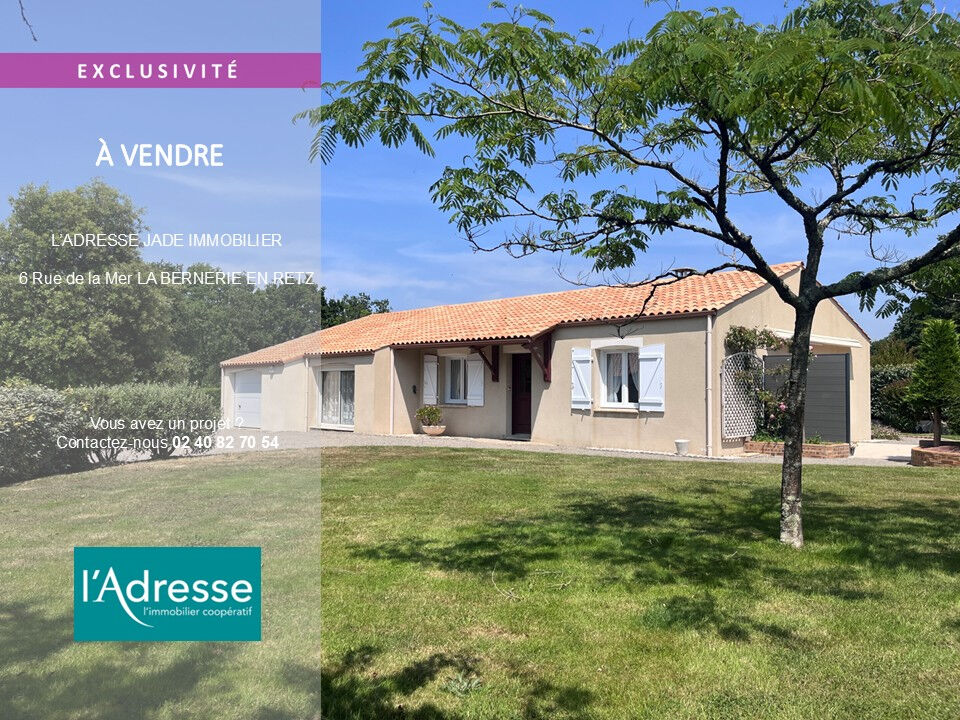 Maison CHAUMES EN RETZ (44320) 5 pièces 85.76 m²