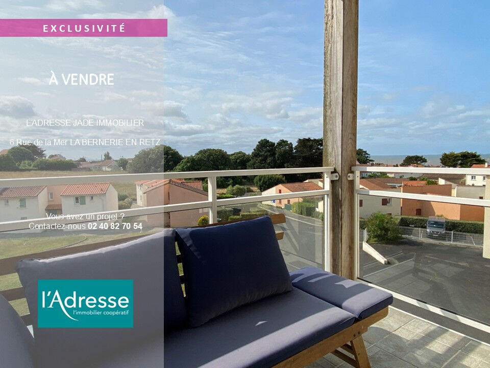 Appartement LA BERNERIE EN RETZ (44760) 1 pièce 28.05 m²