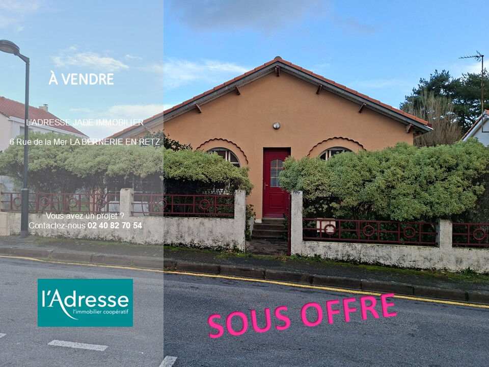 Maison LA BERNERIE EN RETZ (44760) 3 pi&egrave;ces 79.53 m&sup2;