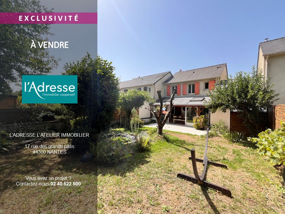 Maison NANTES (44300) 4 pièces 107.00 m²