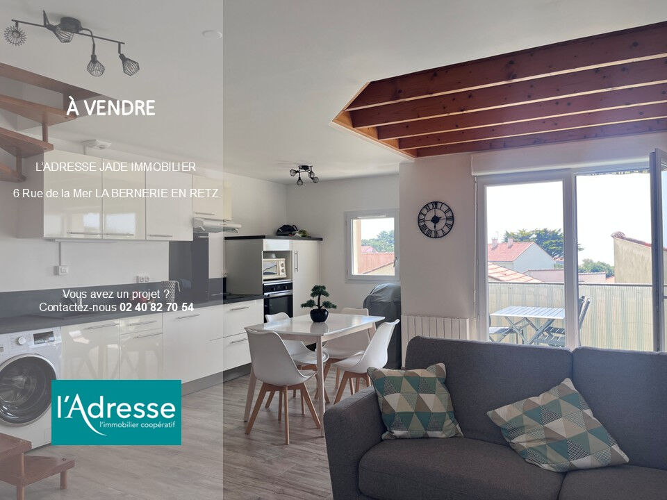 Appartement LA BERNERIE EN RETZ (44760) 3 pièces 52.67 m²