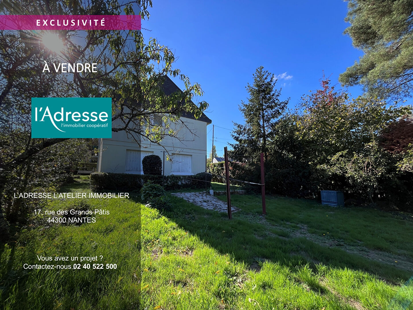 Maison NANTES (44300) 5 pi&egrave;ces 94.00 m&sup2;