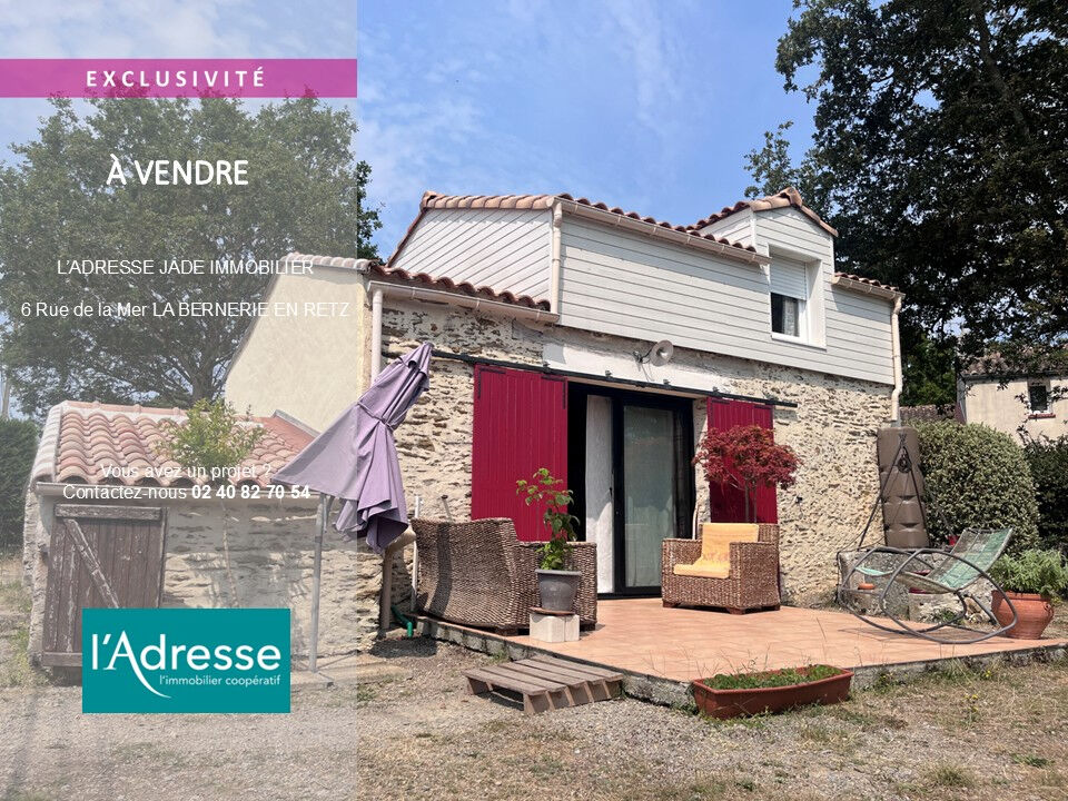 Maison PORNIC (44210) 2 pièces 49.68 m²