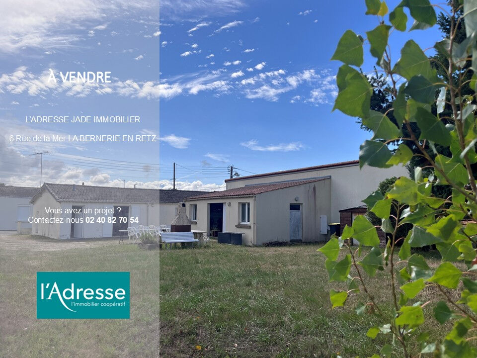 Maison LES MOUTIERS EN RETZ (44760) 4 pièces 83.00 m²
