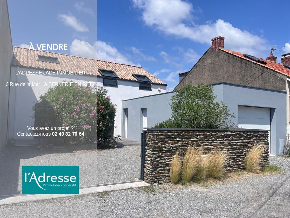 Maison LA BERNERIE EN RETZ (44760) 4 pièces 120.00 m²