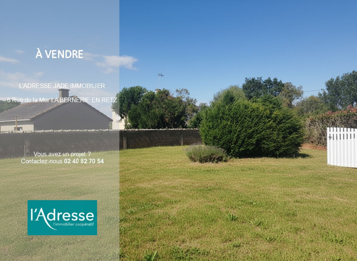 Terrain CHAUMES EN RETZ (44320) 540.00 m&sup2;