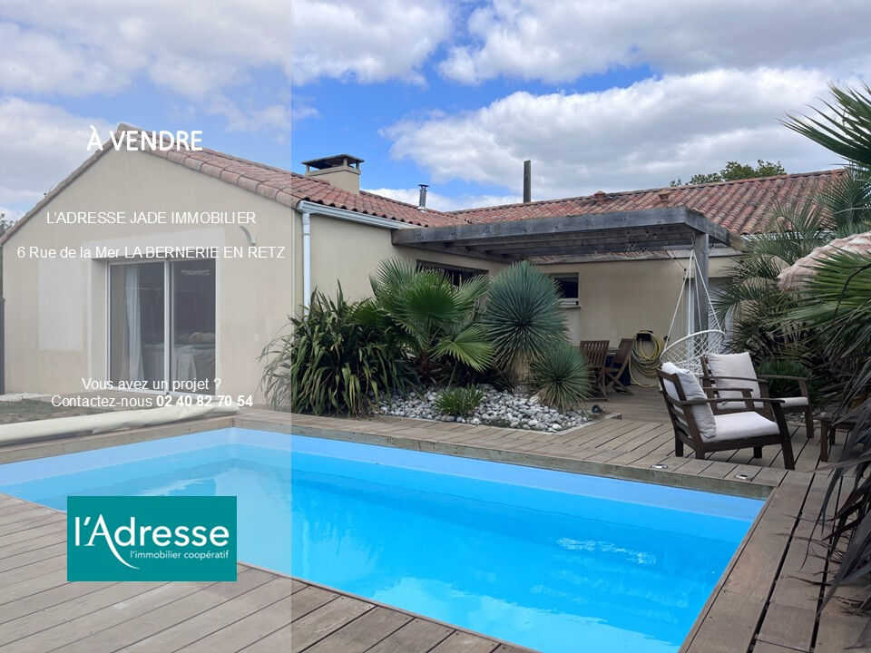 Maison LA BERNERIE EN RETZ (44760) 5 pièces 128.00 m²