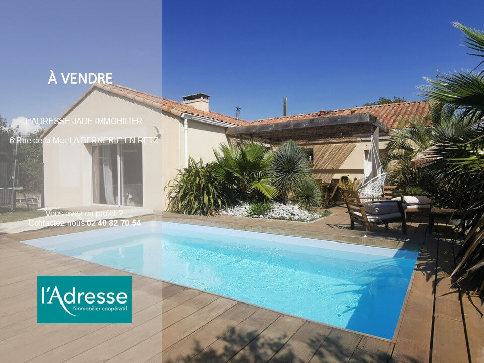 Maison LA BERNERIE EN RETZ (44760) 5 pièces 128.00 m²