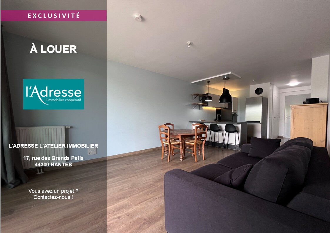 Appartement NANTES (44300) 3 pi&egrave;ces 59.00 m&sup2;