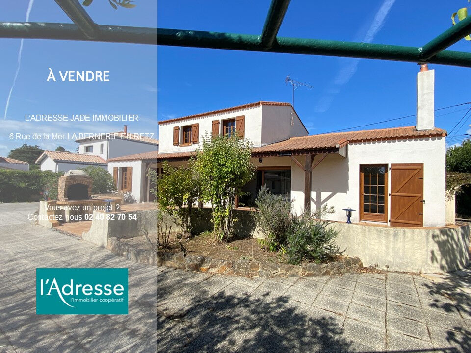 Maison LA BERNERIE EN RETZ (44760) 7 pi&egrave;ces 145.00 m&sup2;