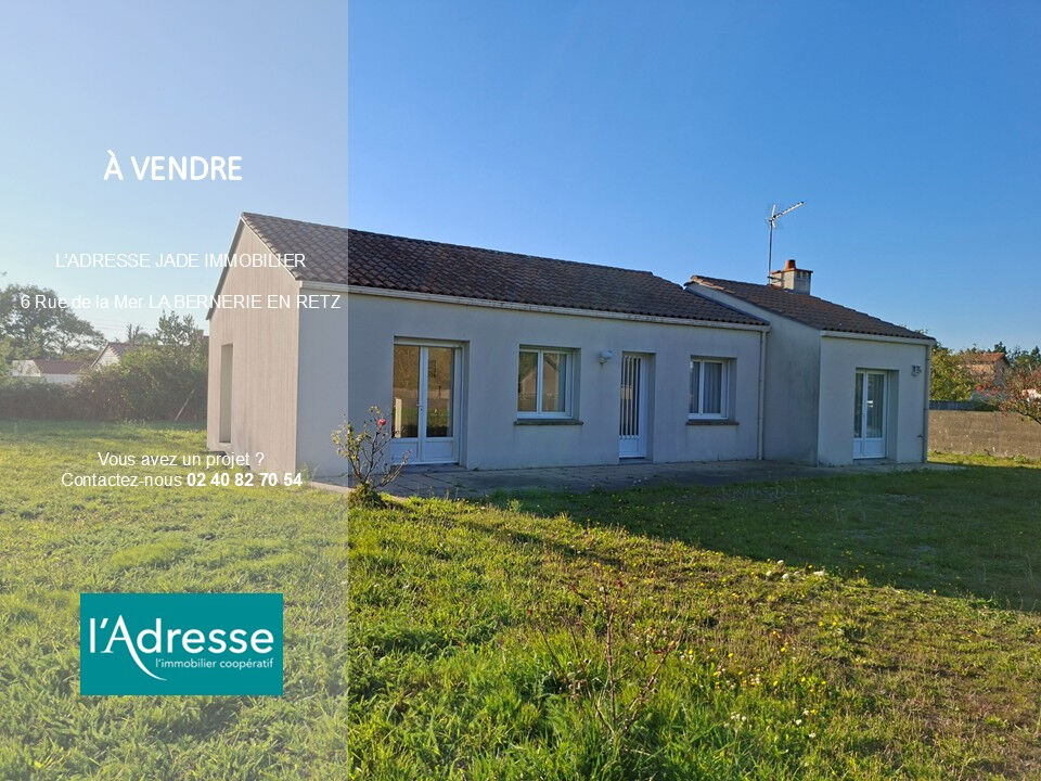 Maison CHAUMES EN RETZ (44320) 4 pièces 95.00 m²