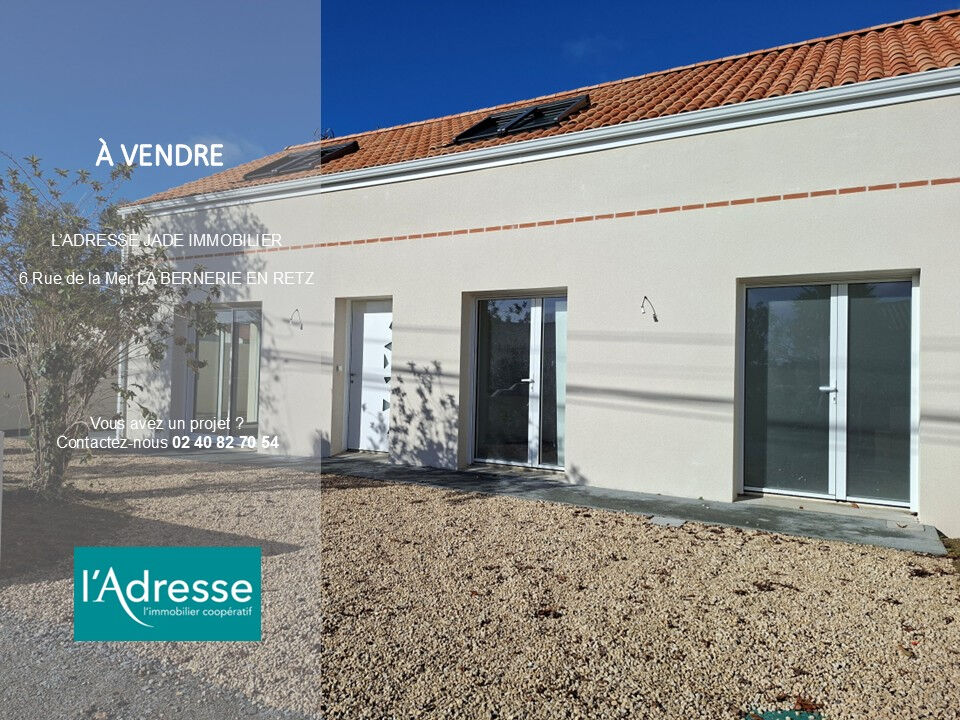 Maison LA BERNERIE EN RETZ (44760) 4 pièces 99.08 m²