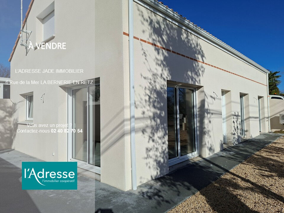 Maison LA BERNERIE EN RETZ (44760) 4 pi&egrave;ces 99.08 m&sup2;