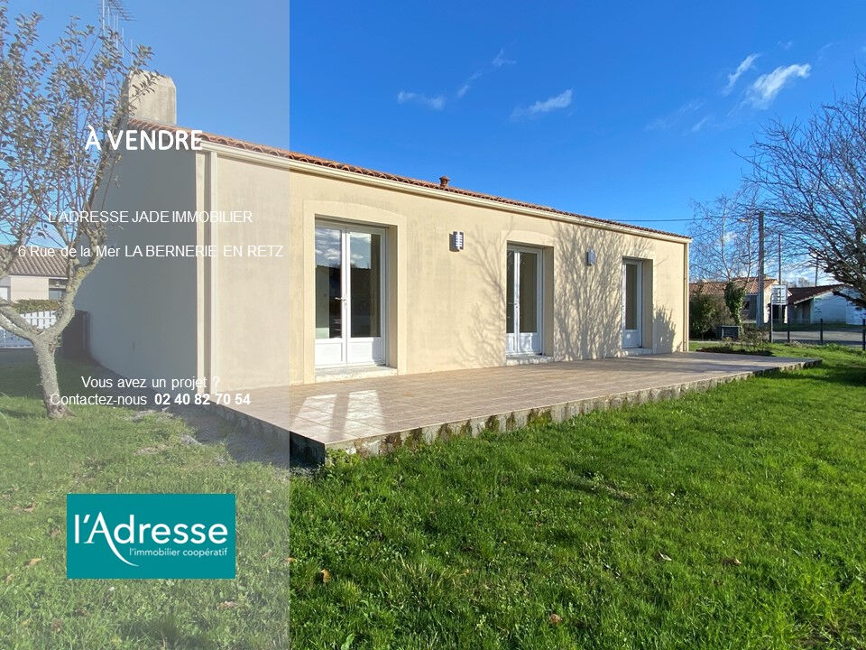 Maison LA BERNERIE EN RETZ (44760) 4 pièces 78.75 m²