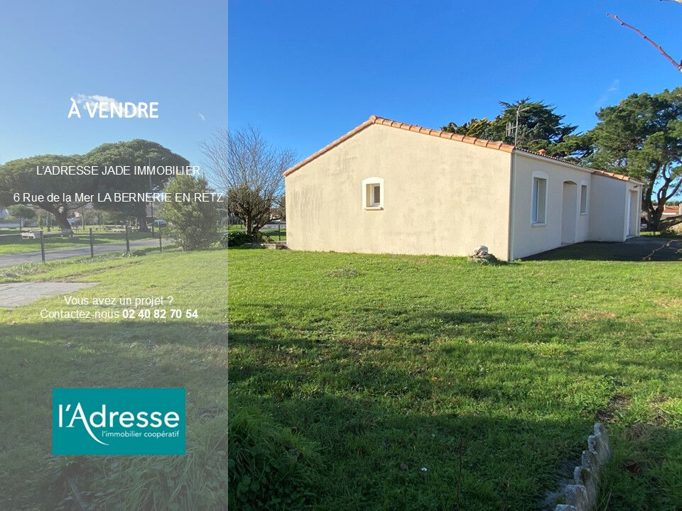 Maison LA BERNERIE EN RETZ (44760) 4 pi&egrave;ces 78.75 m&sup2;