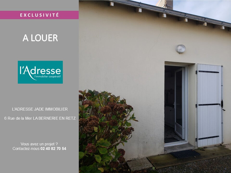 Appartement LA BERNERIE EN RETZ (44760) 1 pièce 23.82 m²