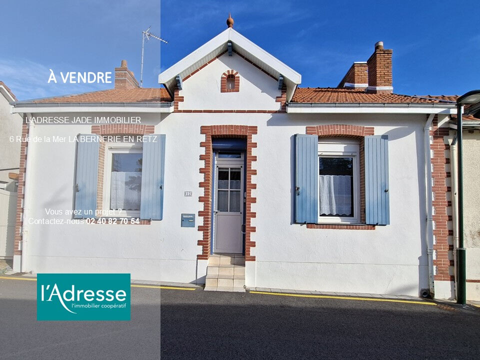 Maison LA BERNERIE EN RETZ (44760) 4 pi&egrave;ces 67.00 m&sup2;