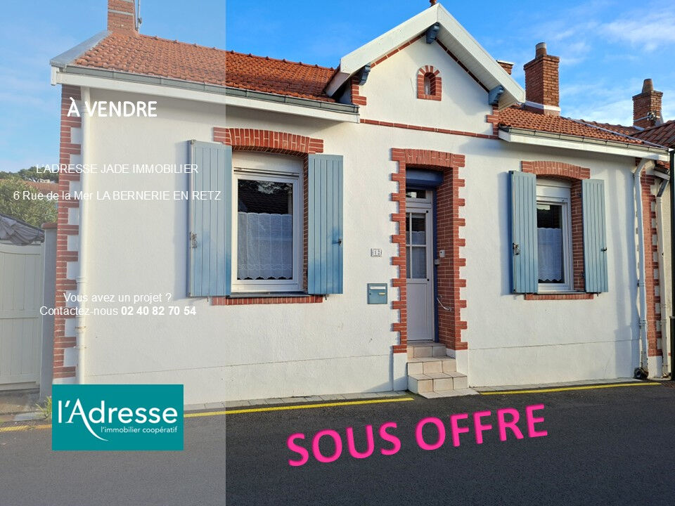 Maison LA BERNERIE EN RETZ (44760) 4 pi&egrave;ces 67.00 m&sup2;