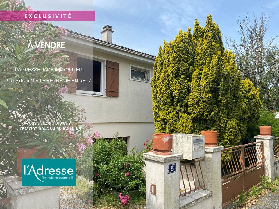 Maison LA BERNERIE EN RETZ (44760) 7 pi&egrave;ces 135.74 m&sup2;