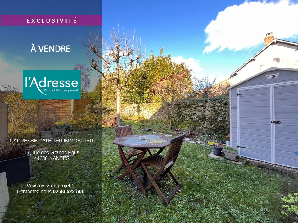 Maison NANTES (44300) 4 pi&egrave;ces 75.00 m&sup2;