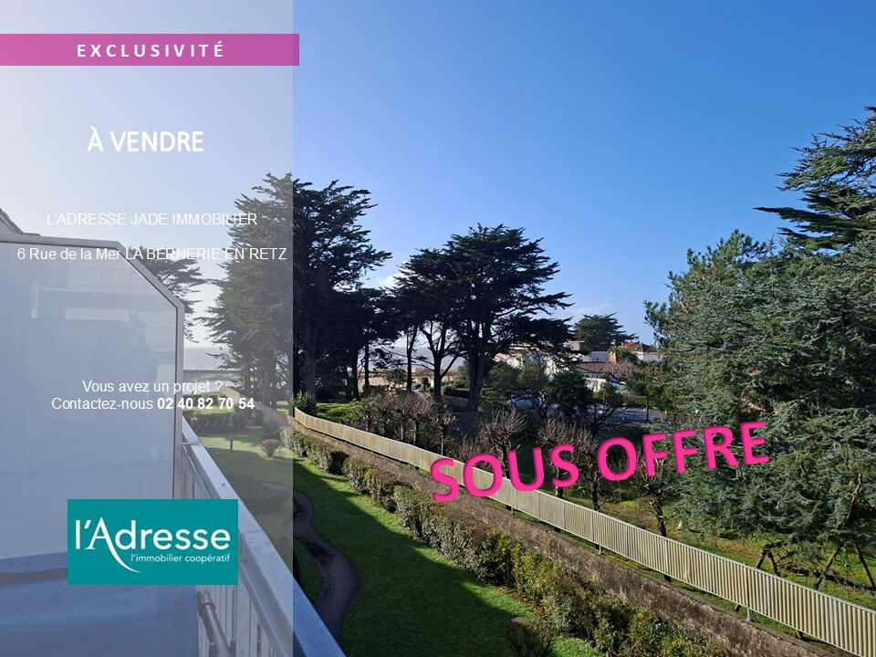 Appartement LA BERNERIE EN RETZ (44760) 2 pi&egrave;ces 36.81 m&sup2;