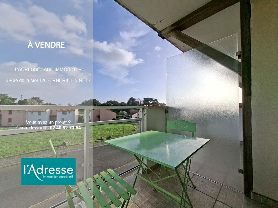 Appartement LA BERNERIE EN RETZ (44760) 2 pi&egrave;ces 27.00 m&sup2;