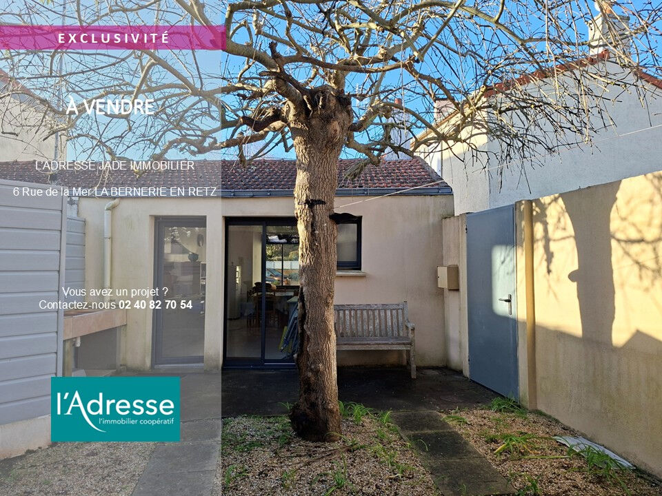 Maison LA BERNERIE EN RETZ (44760) 2 pi&egrave;ces 49.48 m&sup2;