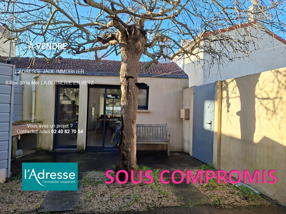 Maison LA BERNERIE EN RETZ (44760) 2 pi&egrave;ces 49.48 m&sup2;